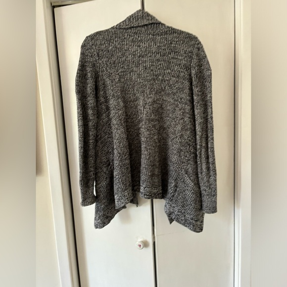 Grey Express Cardigan Sweater Size Small - Picture 3 of 5